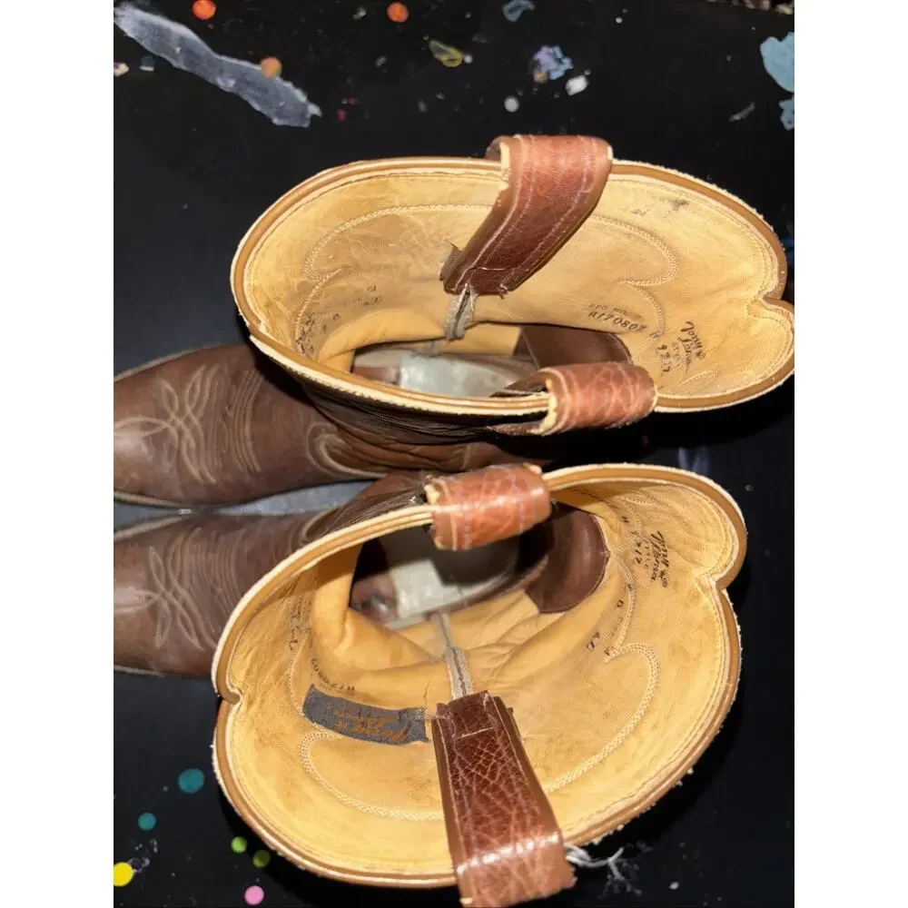 Vintage Tony Lama Cowboy Boots 7B Great Condition
